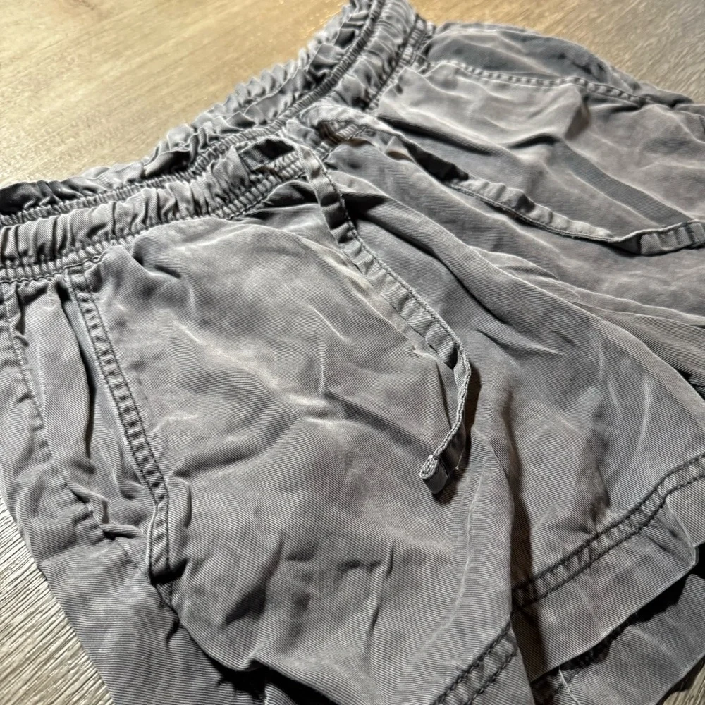 C&C California Shorts Lyocell Dark Grey Drawstring XS